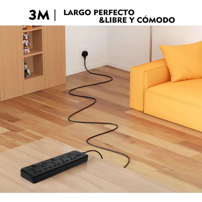 Alargue zapatilla A95 5 tomas - Image 4