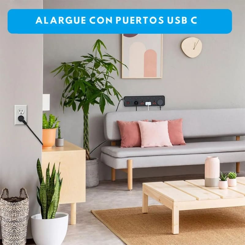 Alargue zapatilla A95 5 tomas - Image 6