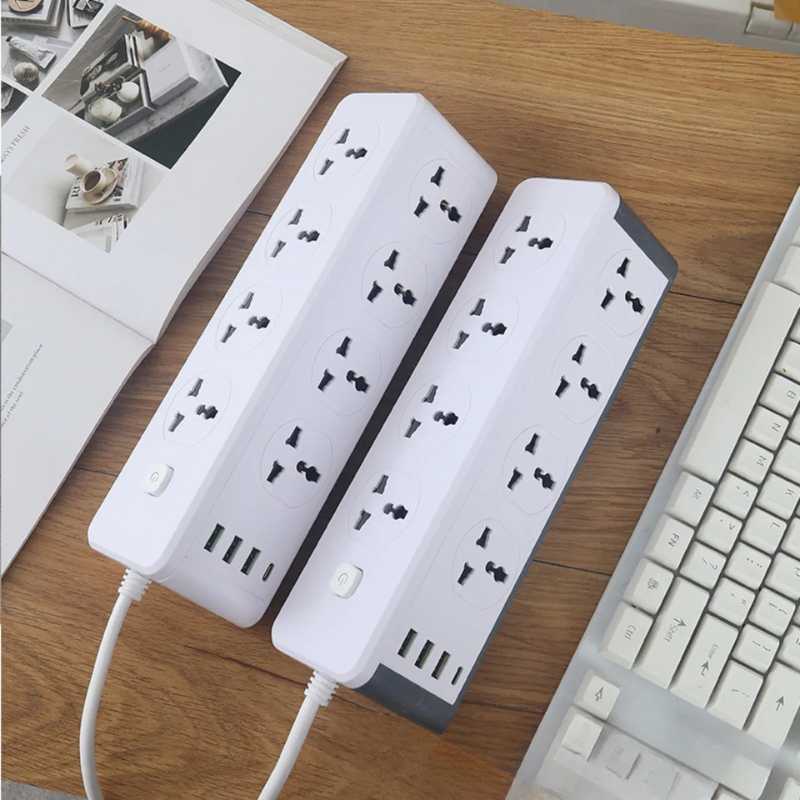 Zapatilla alargue doble cara 8 tomas con 3 USB y 1 Type-C - Image 10