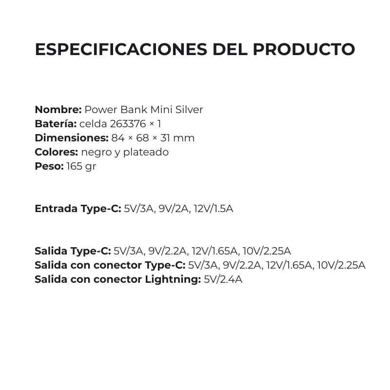 Batería Externa 10000mAh - Image 9