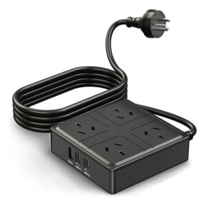 Zapatilla Eléctrica 7 En 1 2500W